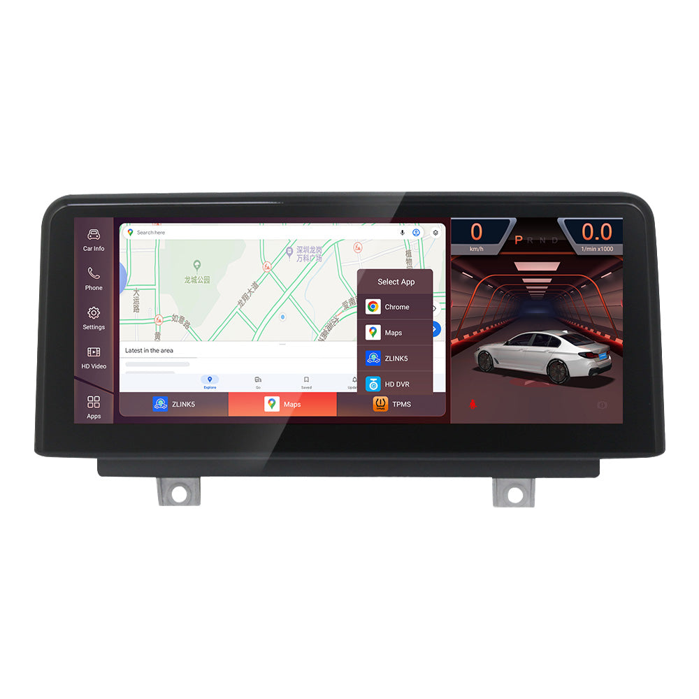BMW 3er / 4er (2011–2019) F30 F31 F32 F33 F34 F36 Android 15 Autoradio mit Apple CarPlay & Android Auto | CIC NBT EVO kompatibel - AutoTunes