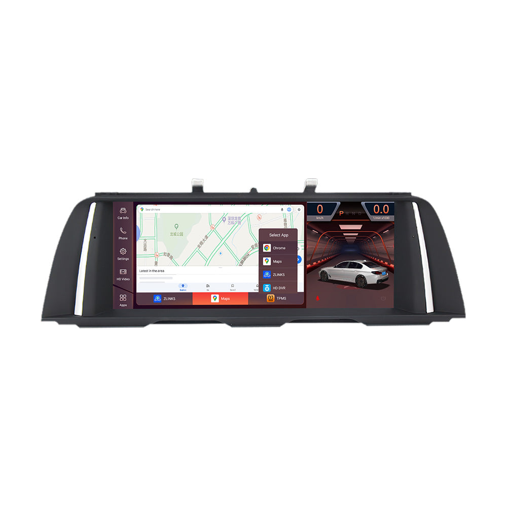 BMW 5er (2010–2017) F10 F11 F18 Android 15 Autoradio mit Apple CarPlay & Android Auto | CIC NBT kompatibel - AutoTunes