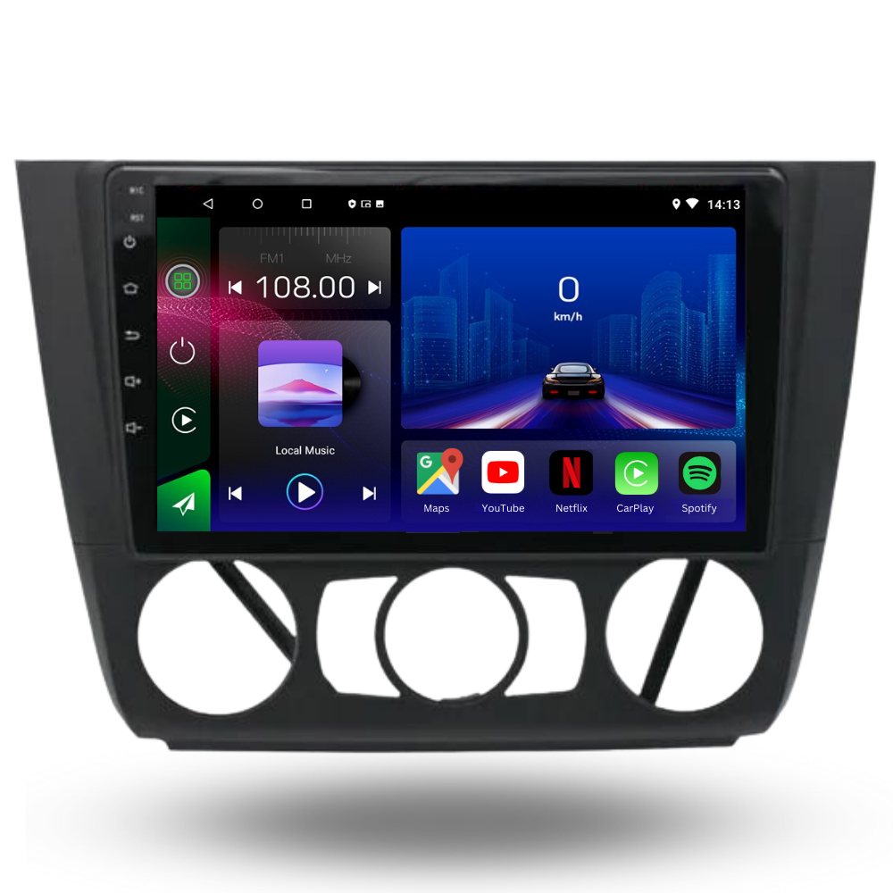 BMW 1 SERIES | E81 E82 E87 E88 | 2004-2012 | Android 13 Autoradio | Apple CarPlay | Android Auto - AutoTunes