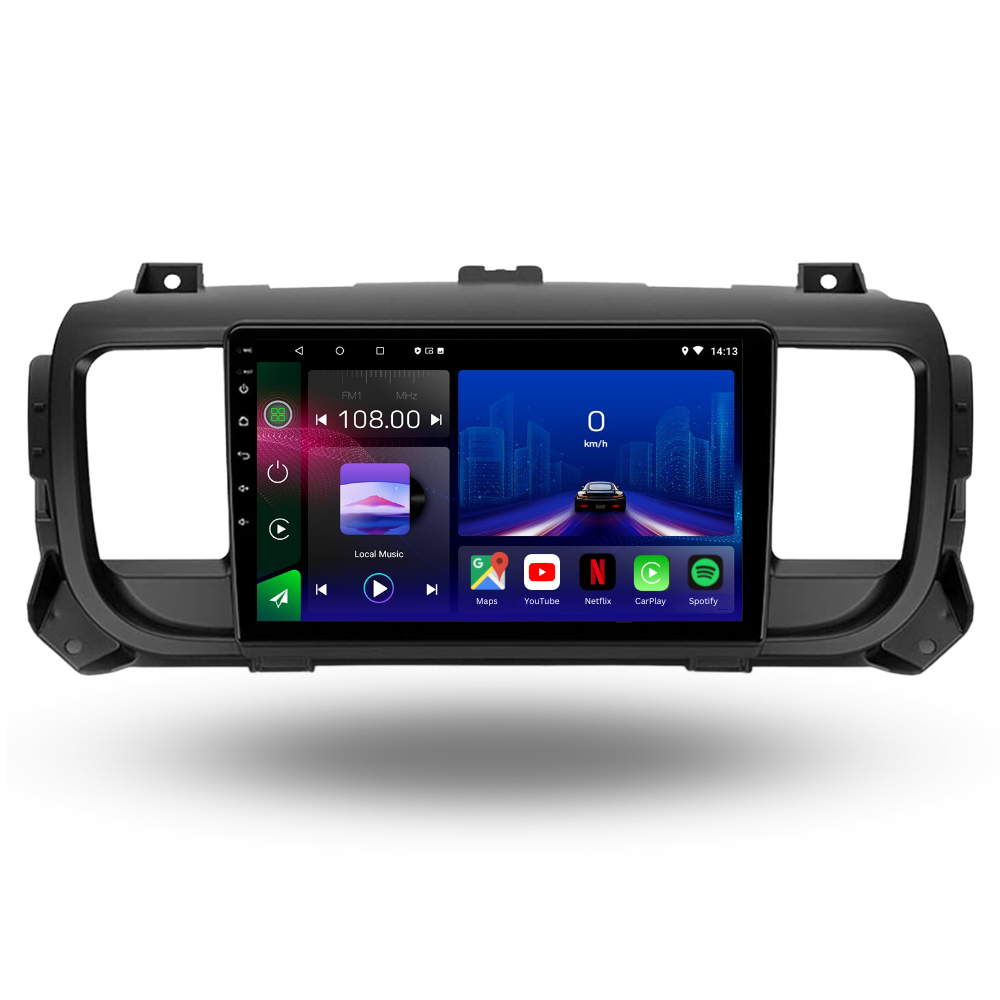 Citroën Jumpy 3 Spacetourer Dispatch | Peugeot Expert 3 | Toyota Proace | Opel Vivaro | Fiat Scudo | 2016-2023 | Android 13 Autoradio | Apple CarPlay | Android Auto - AutoTunes