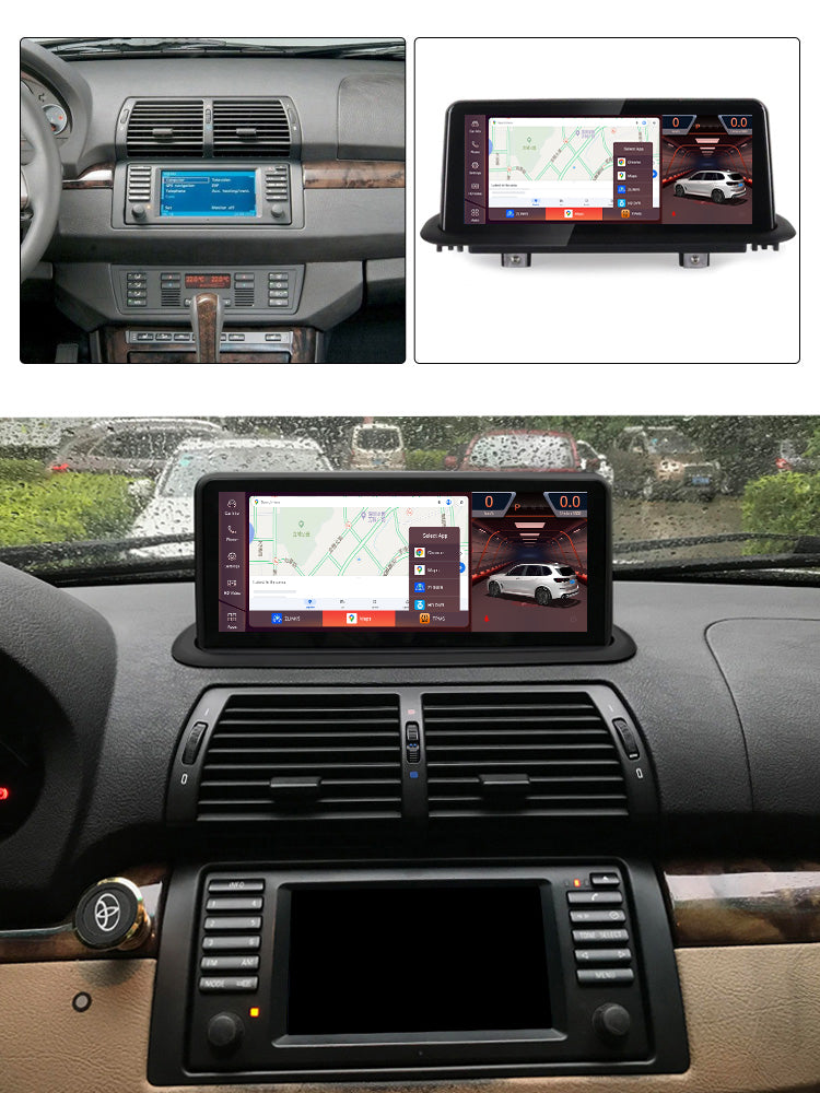 BMW X5 E53 (1999–2006) Android 15 Autoradio mit Apple CarPlay & Android Auto - AutoTunes
