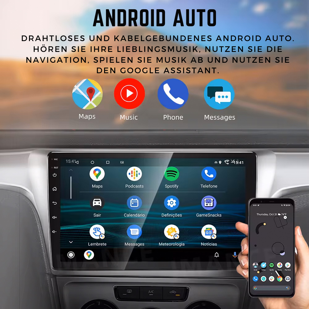 Honda Civic | 2006-2014 | Android 13 Autoradio | Apple CarPlay | Android Auto - AutoTunes