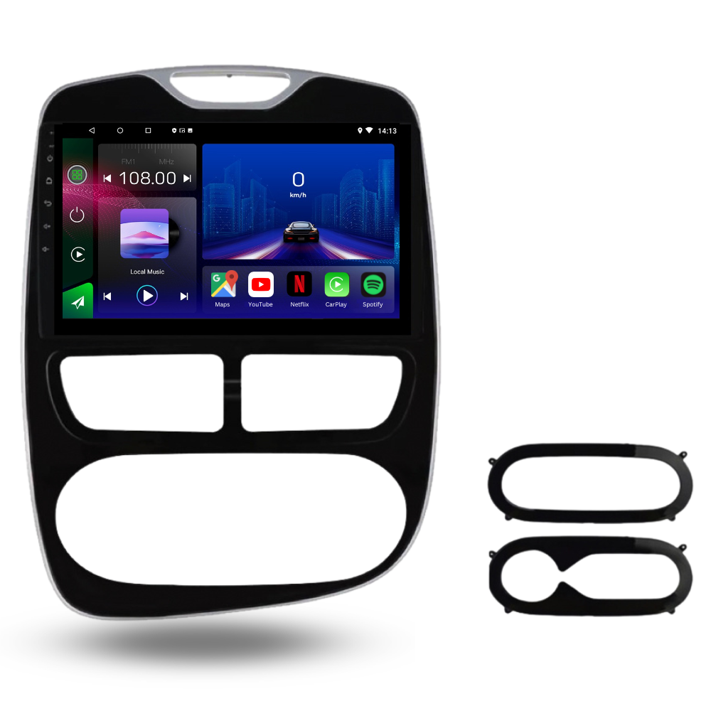 Renault Clio | 2012-2017 | Android 13 car radio | Apple CarPlay | Android Auto