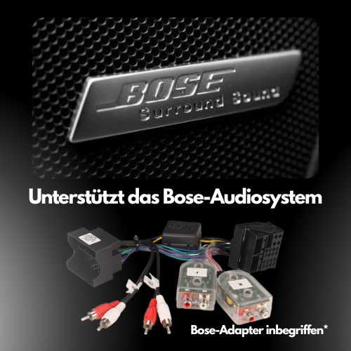 Audi A4 S4 RS4 B6 B7 2003-2008 | Seat Exeo 2008-2013 | Android 13 Autoradio | Apple CarPlay | Android Auto | BOSE - AutoTunes