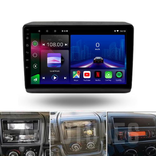 Fiat Ducato | Citroën Relay | Peugeot Boxer | 2006-2022 | Android 13 Autoradio | Apple CarPlay | Android Auto - AutoTunes