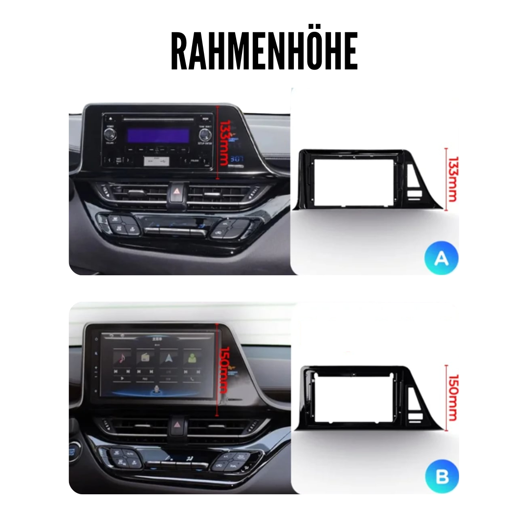 Toyota CH-R | 2016-2019 | Android 13 car radio | Apple CarPlay | Android Auto