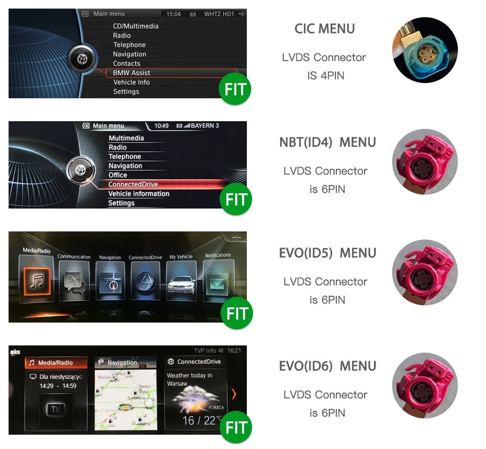 Wireless Apple CarPlay Retrofit for BMW Android Auto Decoder Box NBT CIC EVO - Pluscenter