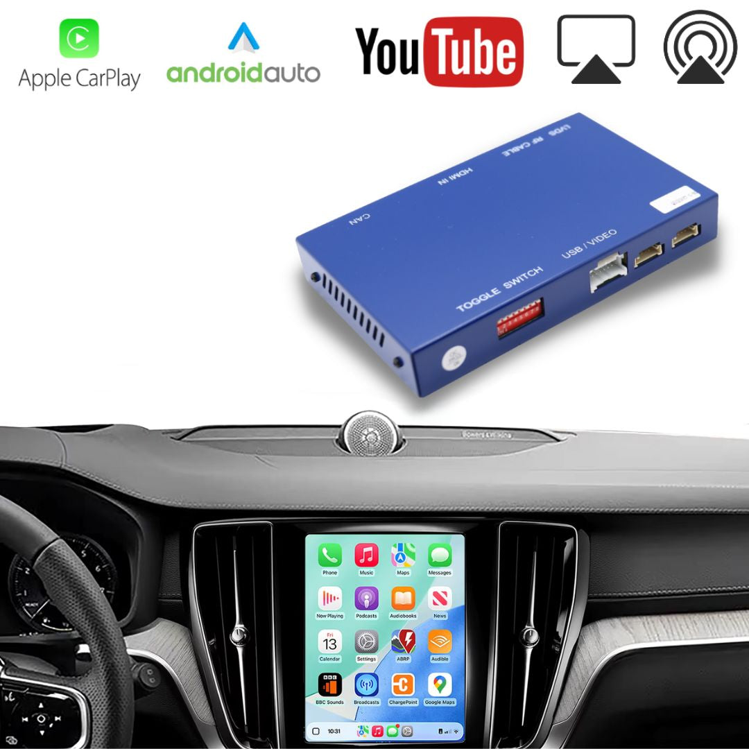 For Volvo Wireless Apple CarPlay Retrofit 2017-2022 Android Auto 9inch Original Screen - Pluscenter