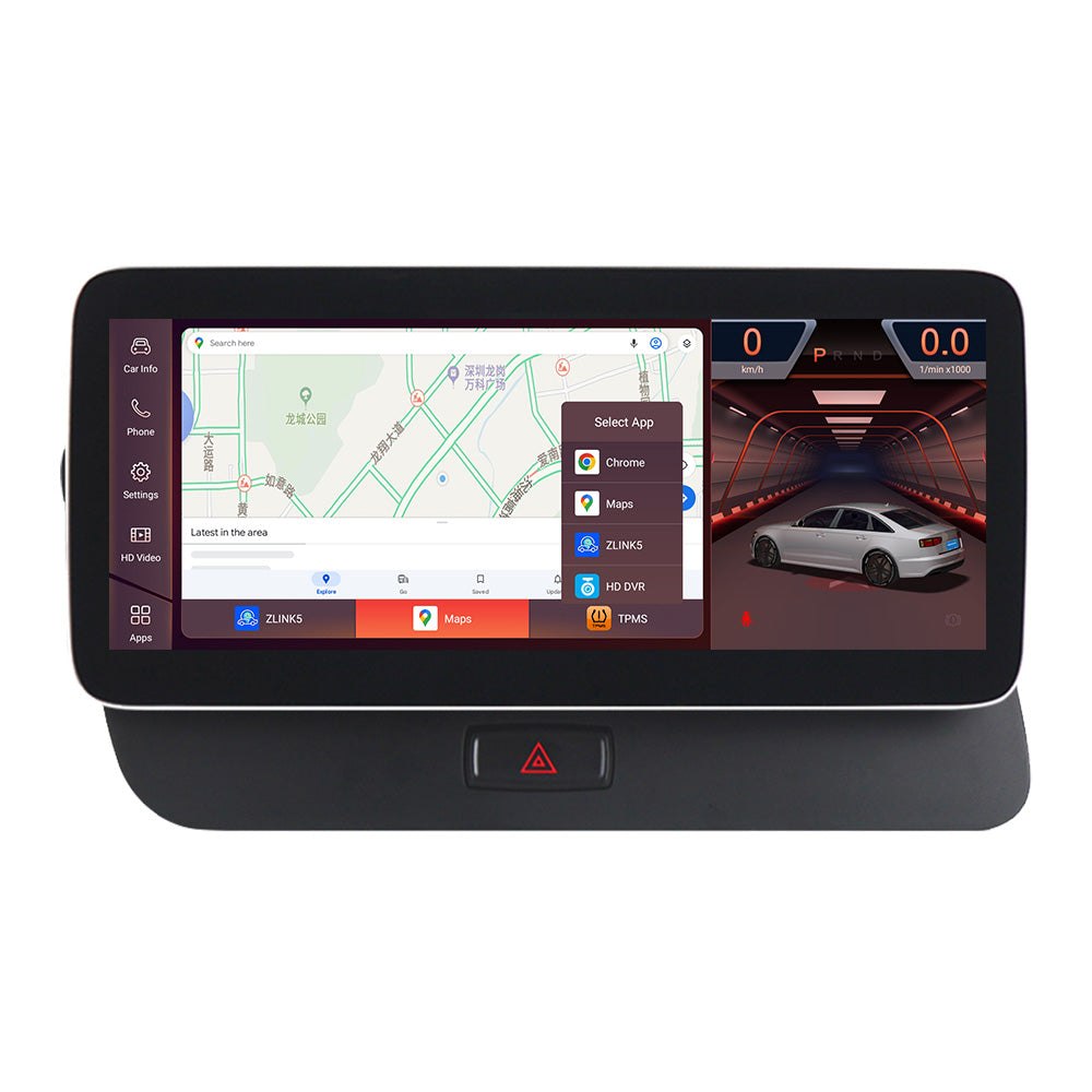 Audi Q5 (2009–2017) Android 15 Autoradio mit Apple CarPlay & Android Auto - AutoTunes