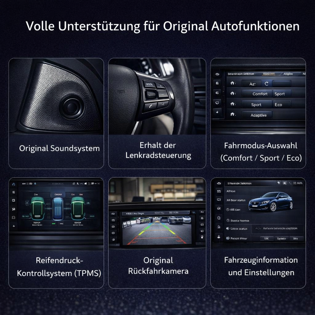 Audi A3 / S3 / RS3 (2012–2020) Android 15 Autoradio mit Apple CarPlay & Android Auto - AutoTunes