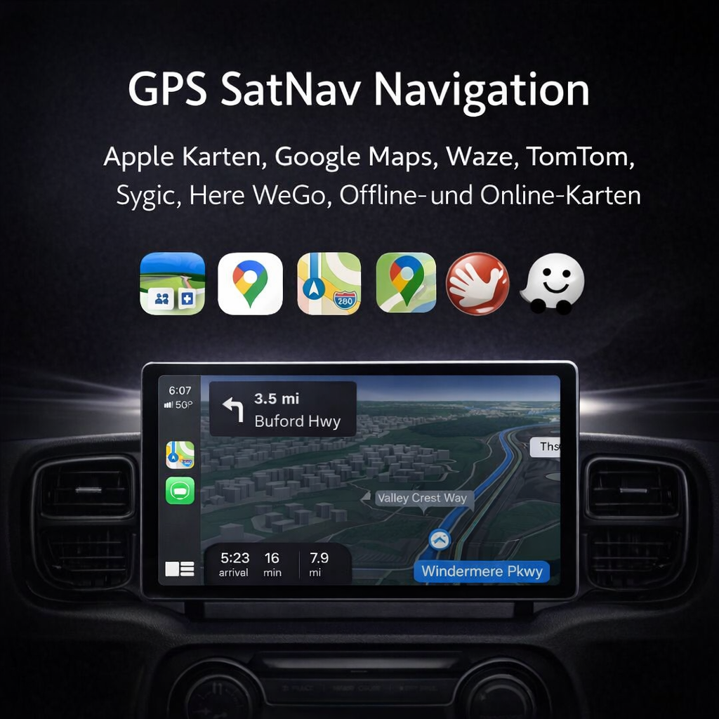 Audi Q7 (2006–2015) Android 15 Autoradio mit Apple CarPlay & Android Auto - AutoTunes