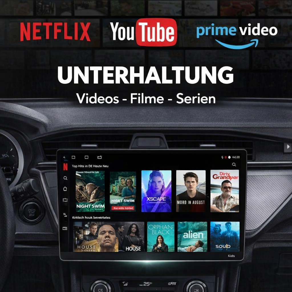 Audi A3 / S3 / RS3 (2012–2020) Android 15 Autoradio mit Apple CarPlay & Android Auto - AutoTunes