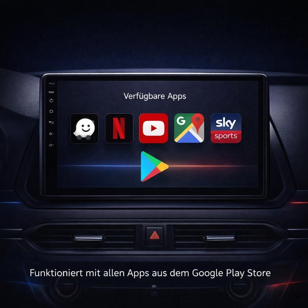Škoda Fabia (2015–2020) Android 15 Autoradio mit Apple CarPlay & Android Auto - AutoTunes