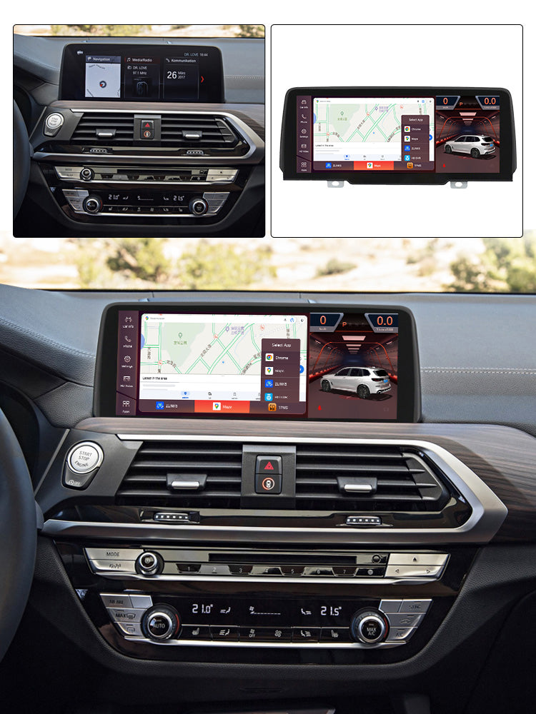 BMW X3 / X4 (2017–2022) G01 G02 Android 15 Autoradio mit Apple CarPlay & Android Auto | EVO kompatibel - AutoTunes
