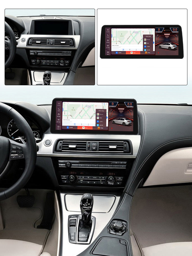 BMW 6er (2009–2017) F06 F12 F13 Android 15 Autoradio mit Apple CarPlay & Android Auto | CIC NBT kompatibel - AutoTunes