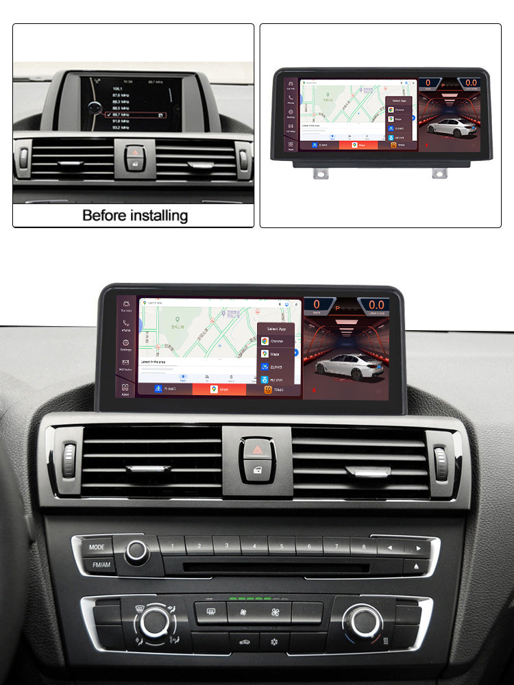 BMW 1er / 2er (2011–2019) F20 F21 F23 Android 15 Autoradio mit Apple CarPlay & Android Auto | CIC NBT EVO kompatibel - AutoTunes