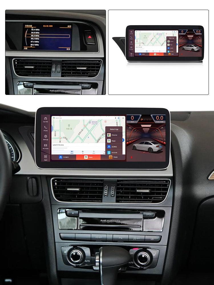 Audi A4 / A5 B8 (2007–2016) Android 15 Autoradio mit Apple CarPlay & Android Auto - AutoTunes
