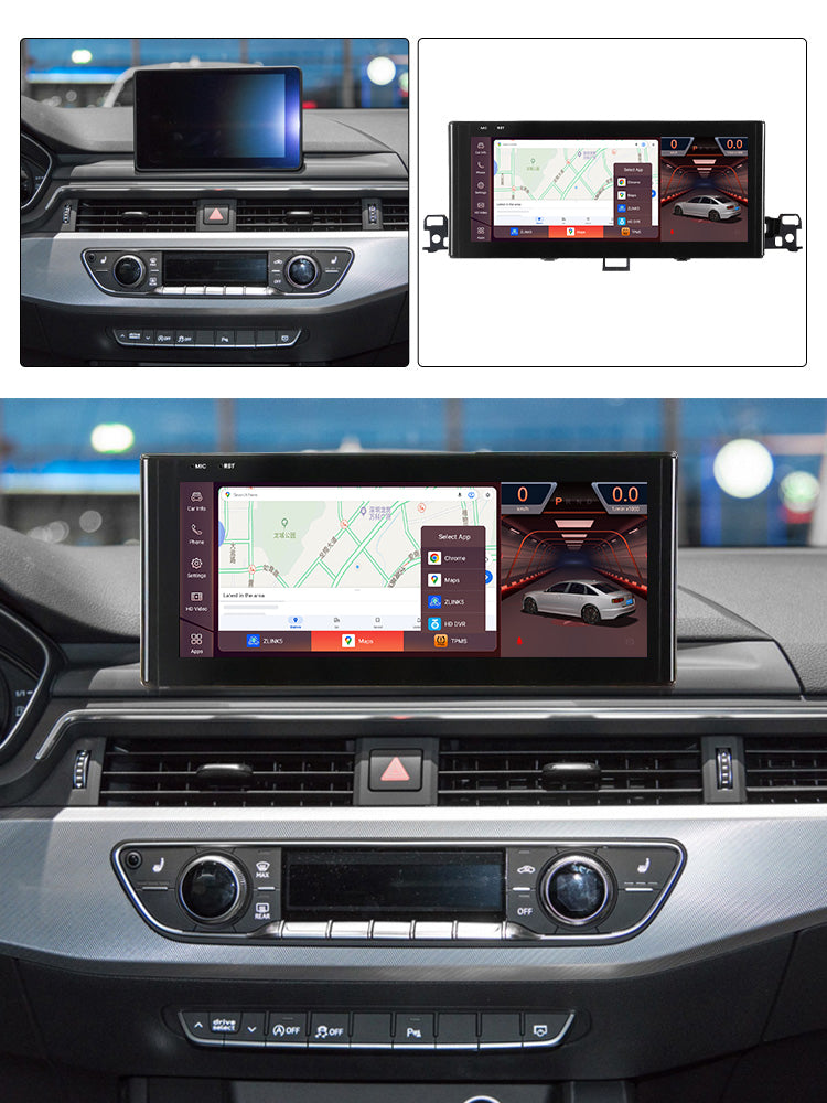 Audi A4 / A5 B9 / S / RS (2015–2023) Android 14 Autoradio mit Apple CarPlay & Android Auto - AutoTunes