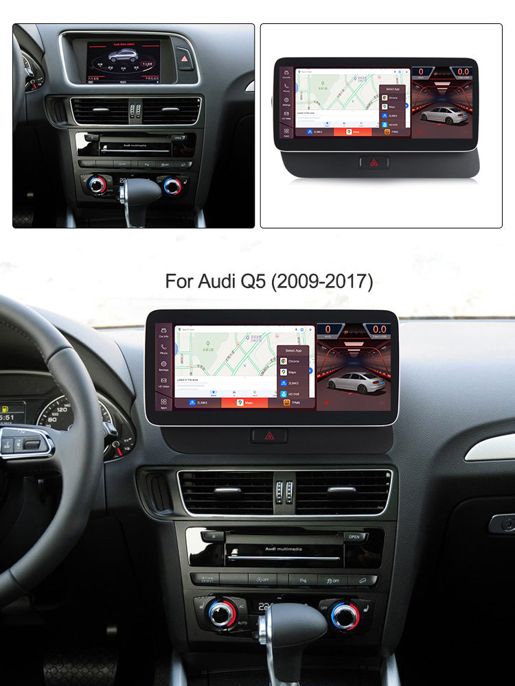 Audi Q5 (2009–2017) Android 15 Autoradio mit Apple CarPlay & Android Auto - AutoTunes