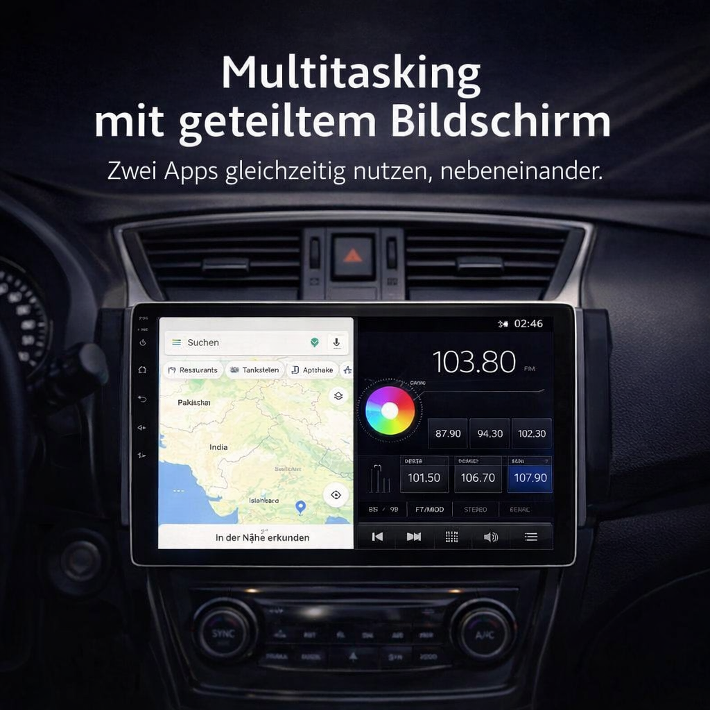 Volkswagen | Transporter T5 | 2003-2010 | Android 13 car radio | Apple CarPlay | Android Auto 