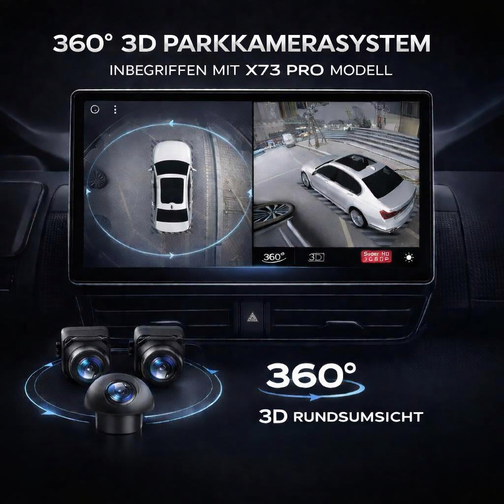 Audi Q7 (2006–2015) Android 15 Autoradio mit Apple CarPlay & Android Auto - AutoTunes