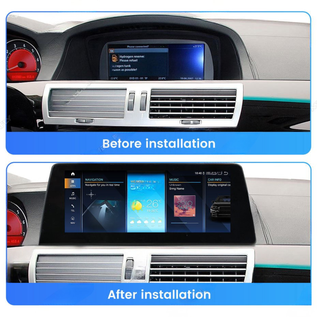 BMW 7er E65 / E66 (2001–2008) Android 15 Autoradio mit Apple CarPlay & Android Auto | CCC kompatibel