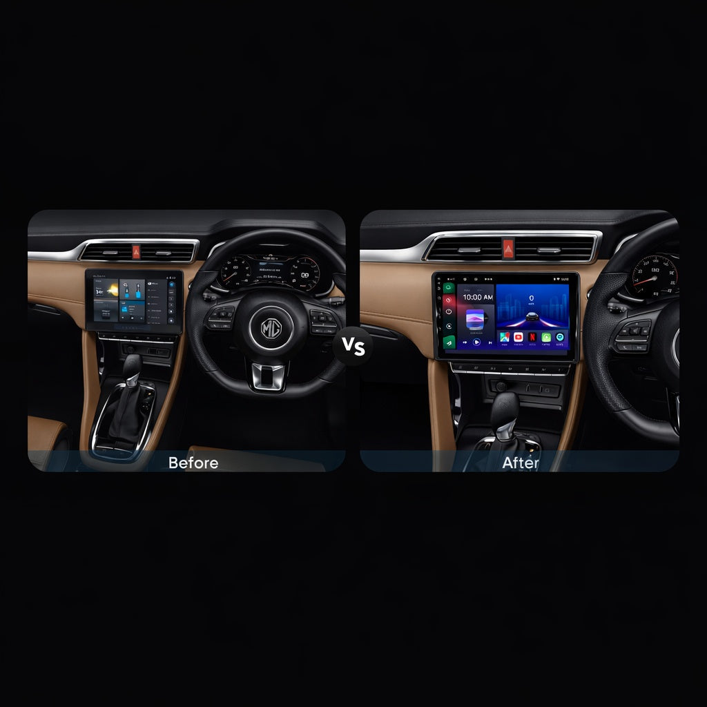 MG ZS 2020-2024 Android 14 Car Stereo Head Unit CarPlay Android Auto - Pluscenter