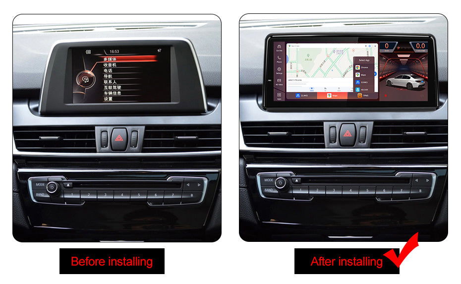 BMW 2er Active Tourer (2014–2019) F45 F46 Android 15 Autoradio mit Apple CarPlay & Android Auto | NBT EVO kompatibel - AutoTunes