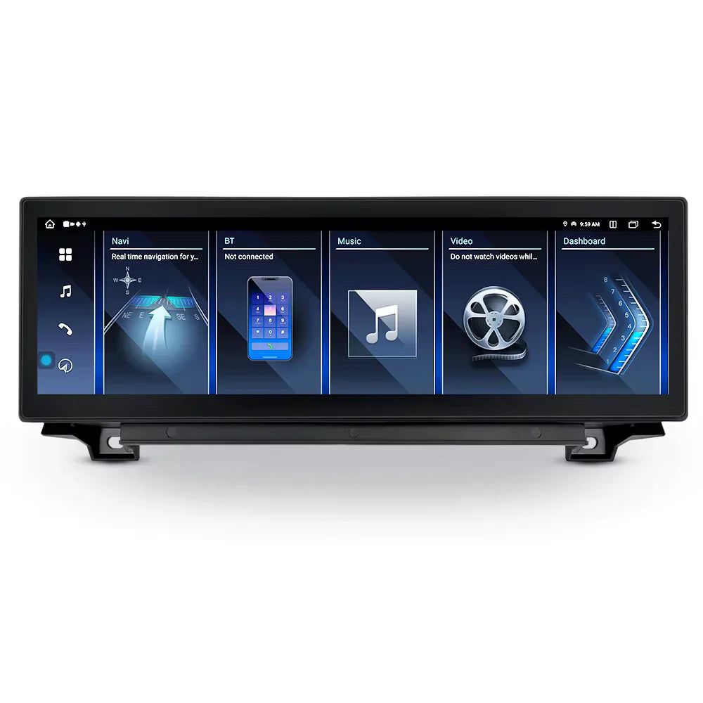 BMW 5 Series | 2010-2017 | F10 F11 F18 | Android 13 | Car Stereo Wireless CarPlay & Android Auto Head Unit CIC NBT - Pluscenter