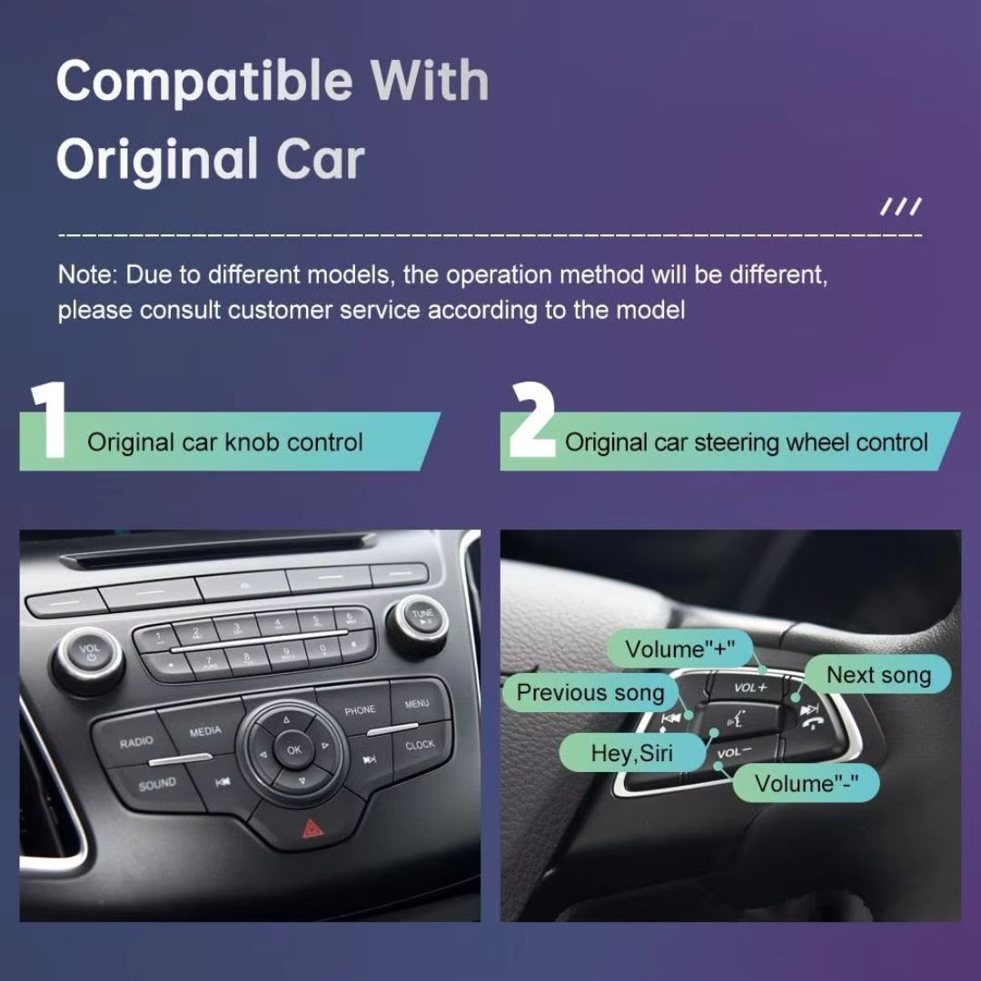 For Ford Wireless Apple CarPlay Retrofit Android Auto 2011-2016 SYNC 2 - Pluscenter