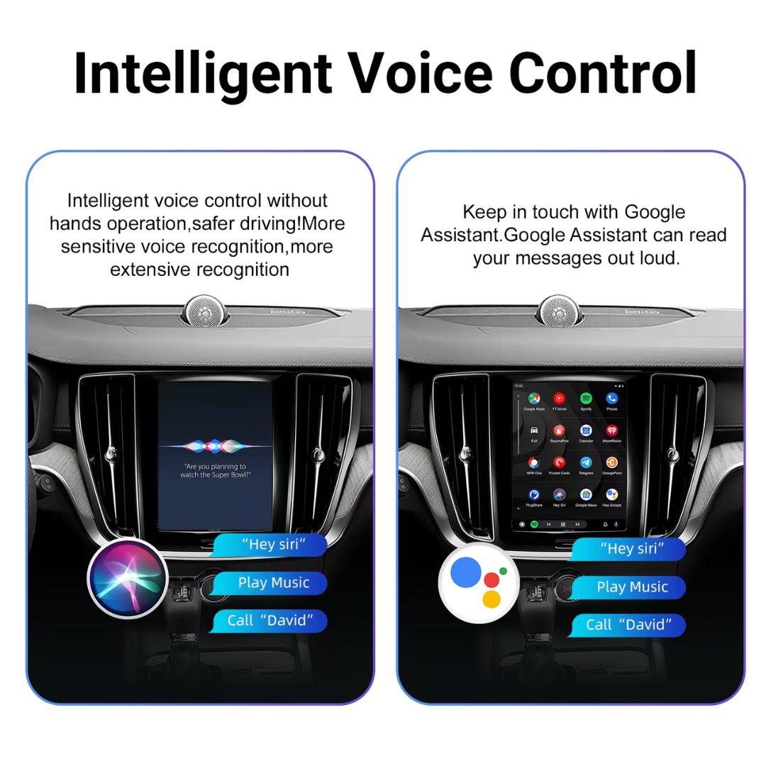 For Volvo Wireless Apple CarPlay Retrofit 2017-2022 Android Auto 9inch Original Screen - Pluscenter